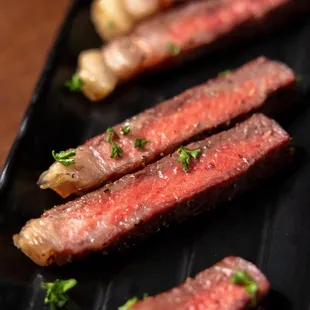 Smoked Wagyu

Smoked Wagyu, Paired with A herb filled Chimichurri sauce. (Please allow 30 minutes wait time)