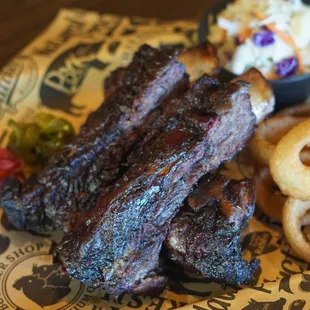 bbq ribs, ribs, food