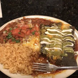 Beef Enchiladas, they are awesome!