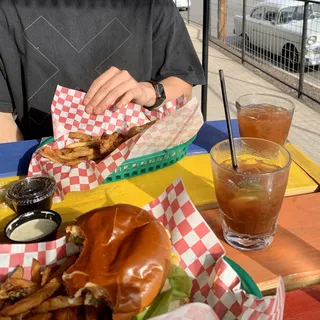 Cajun Veggie Burger