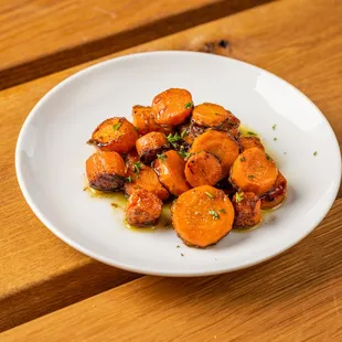 Bourbon Glazed Carrots