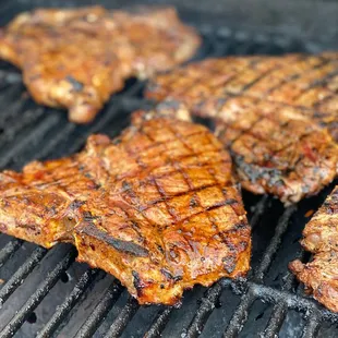 Porterhouse Steak on the grill!