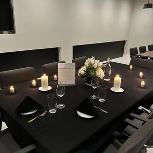 Private Dining Room available for Business meetings and/or any event you'd like