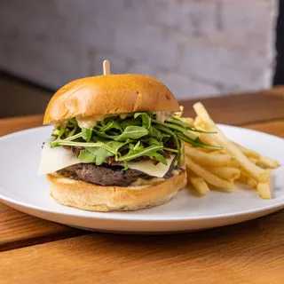 The Man Cave Burger