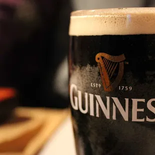 YES, we always have Guinness on tap #32!