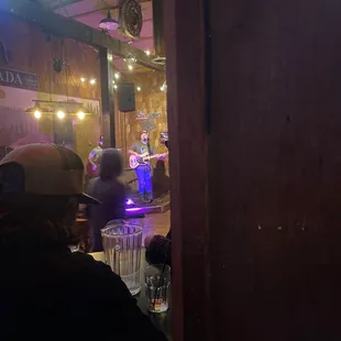 Live band.
