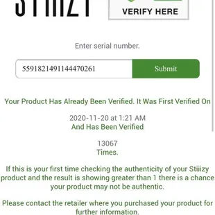 Fake products