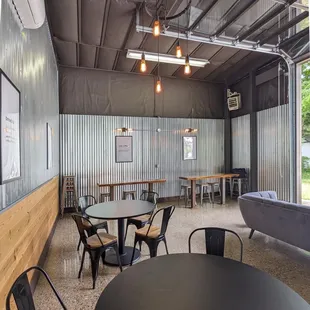 Our back room is a great area to meet if you have a larger group or need a quiet spot to escape to.