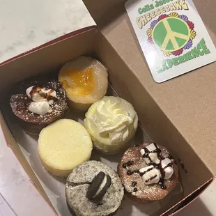 Cookies and cream Peach cobbler  Key lime pie  New York  S&apos;mores  Vegan s&apos;mores
