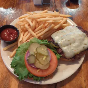 Chile Verde burger