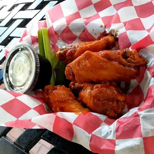 Buffalo wings-delicious!