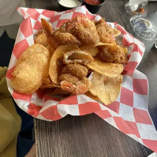 Fried shrimp