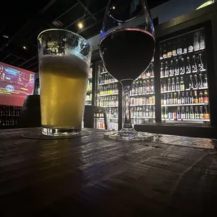 Monk beer and juggernaut wine