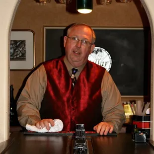 Drinks are delivered by train