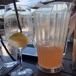 Sparkling punch. As you can see, I almost didn't get a picture of it.