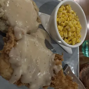 Chicken Fried Chicken Dinner