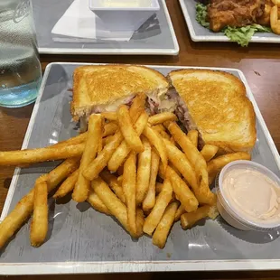 Reuben and fries