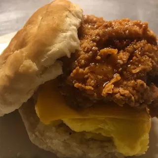 Cenacle Honey Chicken Biscuit Breakfast