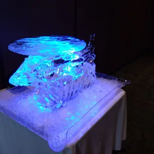Apache ice sculpture