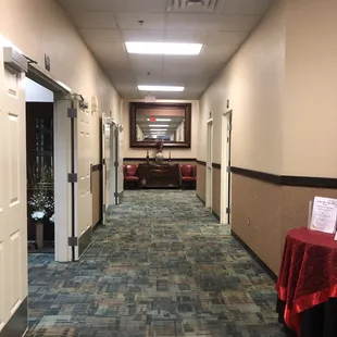 Inside Centennial. Hallwau