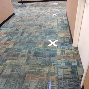 X marks the spot--Corona way!