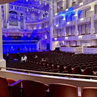 View from row ZZ (the last row)