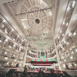 The Palladium for a holiday concert