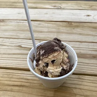 Yum, refreshing ice cream!