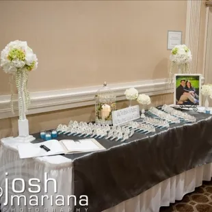 The Chadwick: Guest table