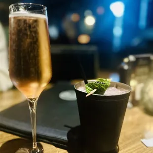 Sparkling Rose Blackberry Julep