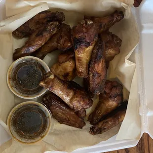 Smoked wings