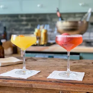 left: oe grand mimosa, right: passion in the afternoon | 7/4/21