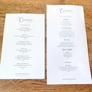 2 of 3 of the current menus | 7/4/21