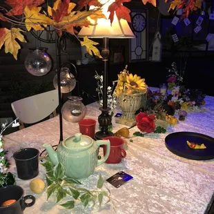 Alice in Wonderland decor