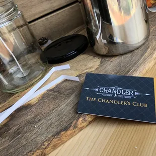 The Chandlers Club. An exclusive club that allows you to pour candles for FREE!