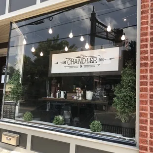 The Chandler store front.
