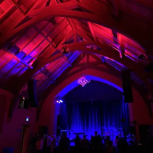 Amazing 40-ft arched ceilings and lighting!