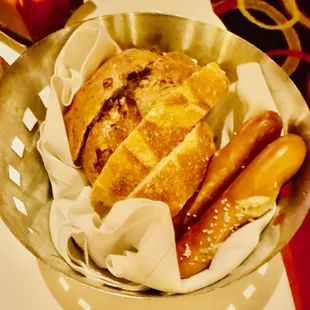 Complimentary Breads and Butter