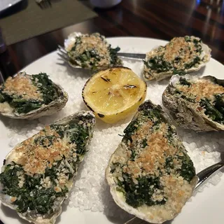Oysters Rockefeller