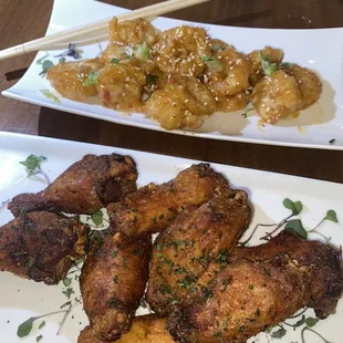 chicken wings, fried chicken, chicken, bbq chicken, fried chicken wings, poultry, food, bbq wings, chicken wings and fried chicken