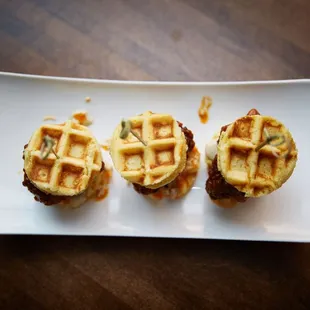 Chicken and Waffle Sliders
