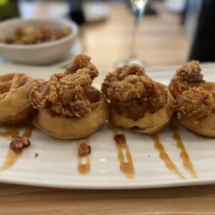 Spiced Chicken &amp; Waffles