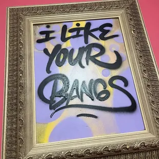 Body positive message in womens bathroom