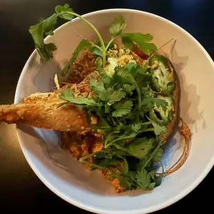 The salt and pepper shrimp are solid AF