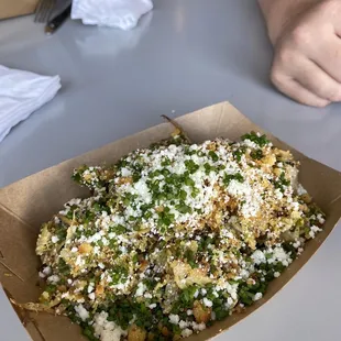 Roasted brussel sprout Caesar salad