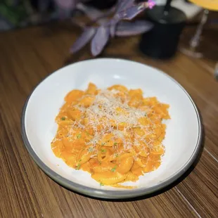 Spicy vodka pasta