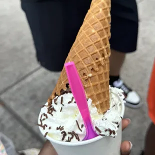 Brownie Fudge Sundae