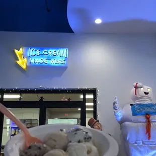 Ice cream for breakfast day