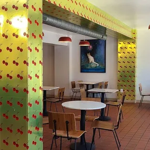 Seating area.
