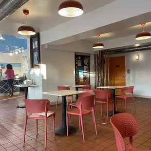 Indoor seating